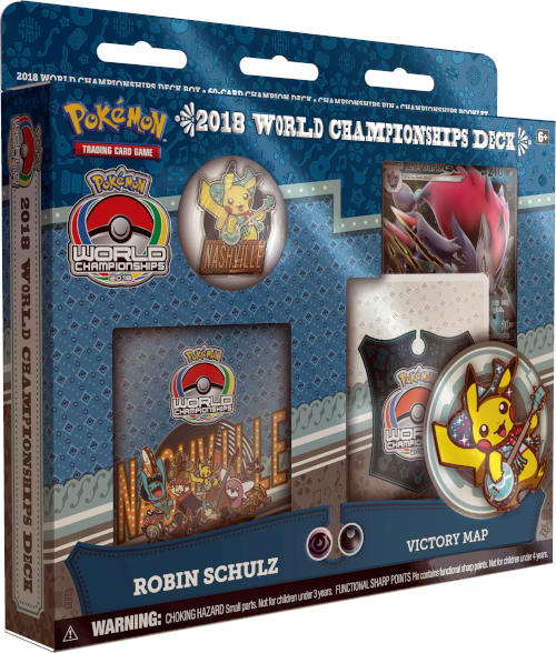 Pokemon 2018 World Championships Deck - Robin Schulz (Victory Map)